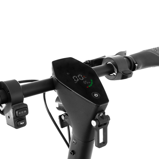 Patinete eléctrico - OLSSON MAMBA LITE homologado DGT 2024 35km autonomía, Pot. máx. 850 W, Carga máx. 120 kg, hasta 35 km autonomía, Vel. 25 km/h, 10000 mAh, Negro - Verde