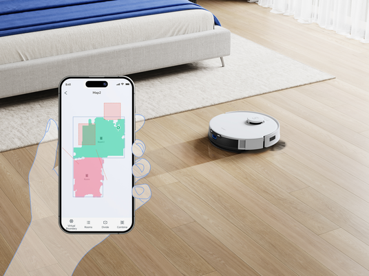 Robot aspirador - ECOVACS Deebot N20 Pro ‌Plus, 45 W, Potencia de succión 8 kPa, Depósito 0,4 l, Autonomía 300 min, Blanco