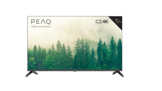 TV DLED 43" - PEAQ PTV 43GU-5024T, UHD 4K, Google TV, Smart TV, Dolby Audio, HDR10, Negro