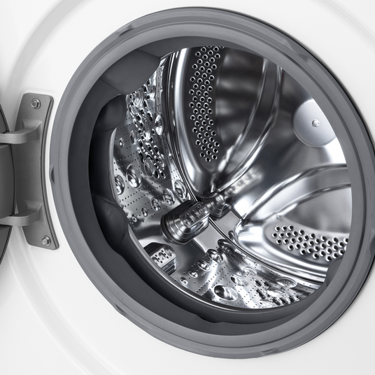 Lavadora secadora - LG F4DR5009A3W, Serie 500, 9kg/6kg, 1400 rpm, 12 programas, Blanco