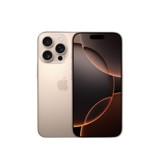 Apple iPhone 16 Pro, Titanio Desierto, 128 GB, 5G, 6.3 " OLED Super Retina XDR, Chip A18 Pro, iOS