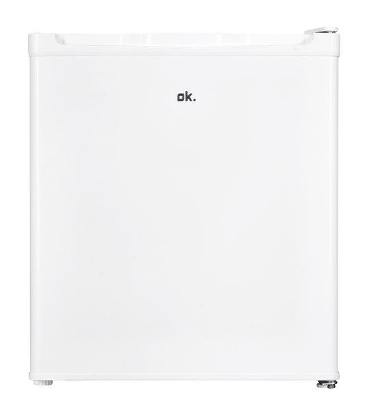Nevera pequeña - ok. OFK 061 E W, Compresor, 51 cm, 41 l, Independiente, Compresor Blanco