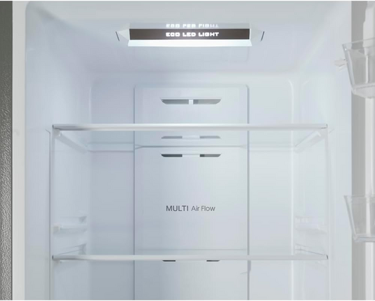 Frigorífico combi - Jocel JC013545, No Frost, 201 cm, 330 l, Libre Instalación, Inox