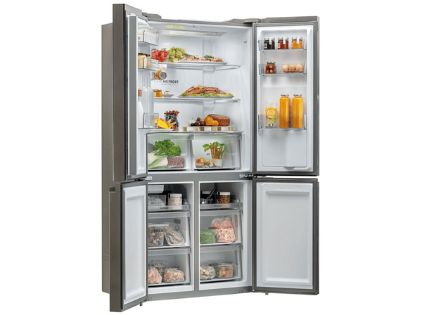 Opinión Frigorífico americano – Haier Cube 90 Series 5 HTF-520IP7 • 525 l • No Frost • Motor Inverter • Antibacterias • Inox