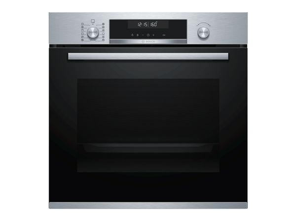 Opinión Horno – Bosch HBG5780S0 • Multifunción • 71 L • A • Pirolítico • Display LCD • Inox • Negro