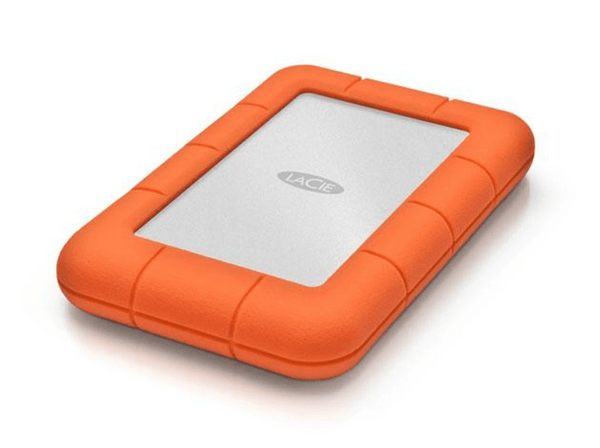 Opinión Disco duro 2 TB – LaCie Rugged Mini • USB-A 3.0 (3.1 Gen 1) • Aluminio • Naranja