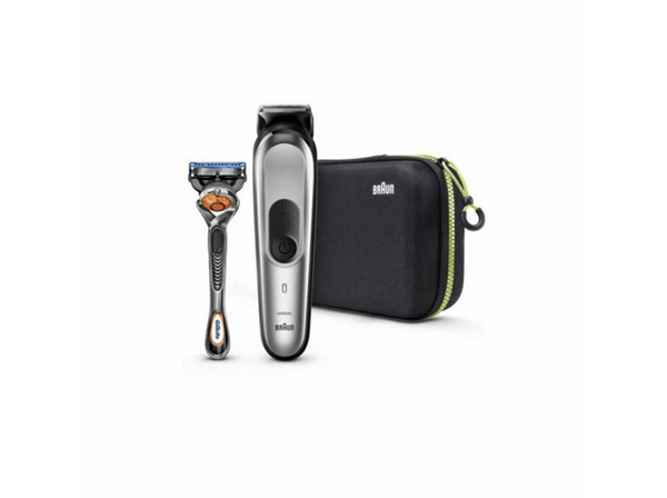 Opinión Afeitadora – Braun Multigrooming Kit MGK7920 • De 0.5 a 21 mm • Kit 10 en 1 • Afeitadora Gillette • Impermeable
