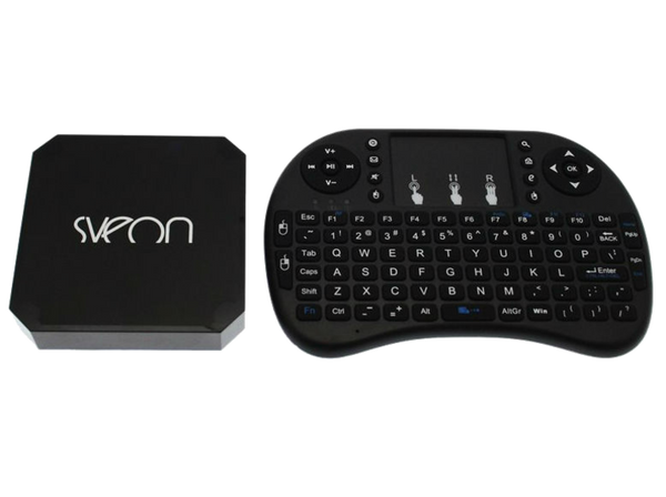 Opinión Reproductor multimedia – Sveon SBX600 • Teclado Wifi • Android TV • Full HD • Quad Core • 1 GB RAM