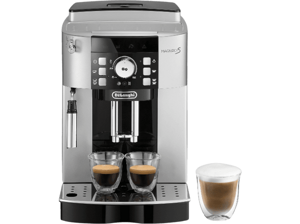 Opinión Cafetera superautomática – De Longhi Magnifica S ECAM 21.117 SB • Presión 15 bares • Negro y plata