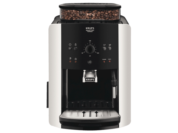 Opinión Cafetera superautomática – Krups Espresseria Arabica Quattro Force EA8118 • 1450W • 15 bares