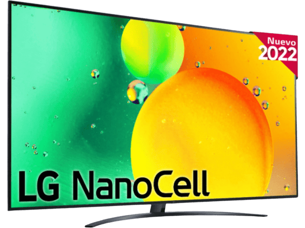 Opinión TV LED 86″ – LG 86NANO766QA • UHD 4K • 86″: Procesador Inteligente: α7 Gen5 AI Processor 4K • Smart TV • DVB-T2 (H.265) • Azul Oscuro Ceniza