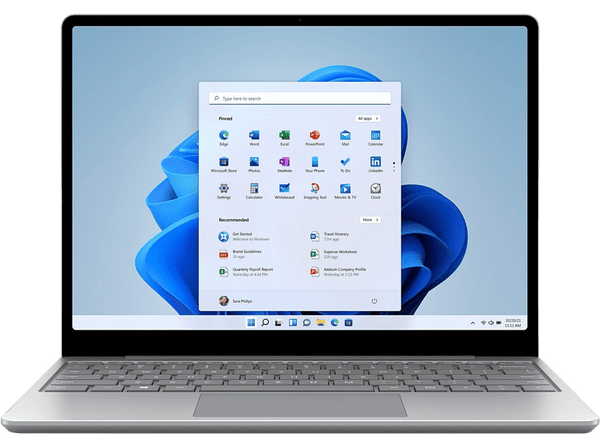Opinión Portátil – Microsoft Surface Laptop Go 2 • 12.4″ SXGA+ • Intel® Core™ i5-1135G7 • 8GB RAM • 256GB SSD • Iris® Xe Graphics • Windows 11 Home
