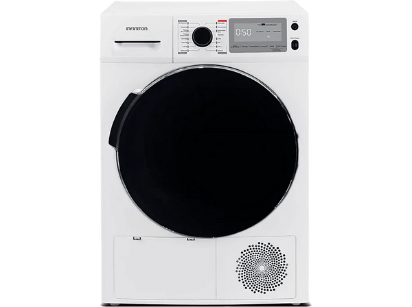 Opinión Secadora – Infiniton SD-B97B • Bomba de calor • Independiente • 9 kg • 16 programas • Blanco