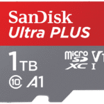 Opinión Tarjeta Micro SDXC – SanDisk Ultra PLUS • 1 TB • 160 MB/s • UHS-I • V10 • A1 • C10 • Adaptador SD • Multicolor