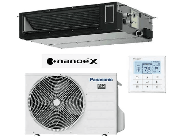 Opinión Aire acondicionado por conductos – Panasonic KIT-140PF3Z5-6 • 12040 fg/h • 14KW + NAOEX 25 CM • Blanco