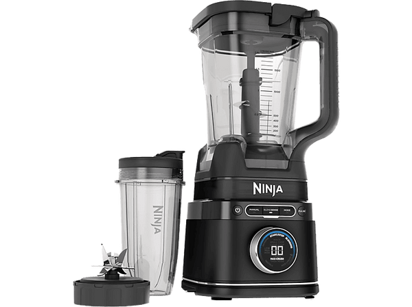 Opinión Batidora de vaso – Ninja Detect Power Pro TB301EU • 1200 W • 2.1 l • Pica Hielo • Temporizador • 14 Modos Manuales y 4 Automáticos • Negro