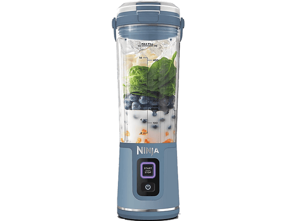 Opinión Batidora de vaso – Ninja BC151EUNV • 700 W • 532 ml • Inalámbrico • USB-C • Azul Denim