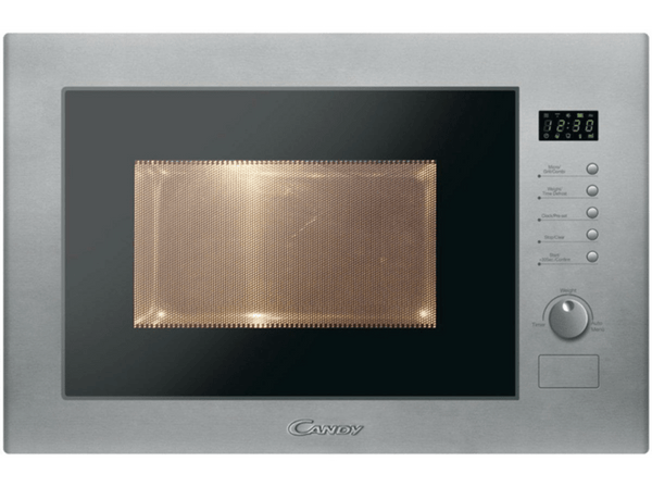 Opinión Candy MIC25GDFX • Grill • 900W • 10 programas niveles • 25l • Sin marco • Plato giratorio 31.5cm • Inox